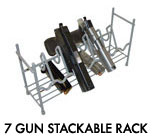 Gun Pistol Rack